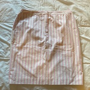 NWOT seersucker pocket skirt
